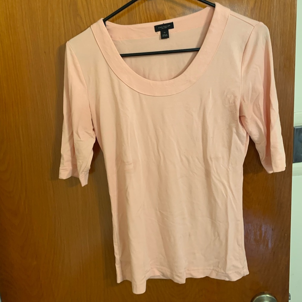 Ann Taylor Light pink shirt